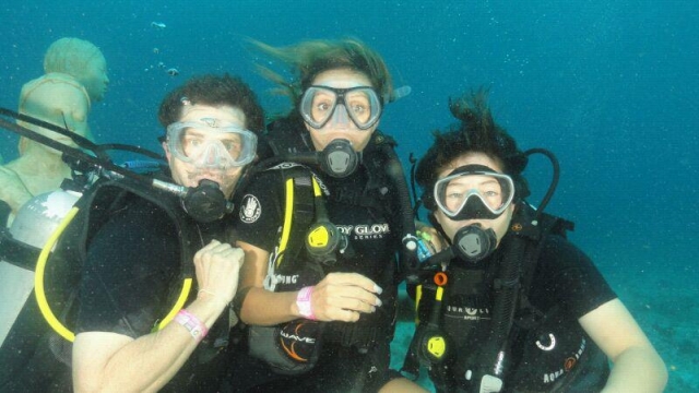 Buceando en el caribe